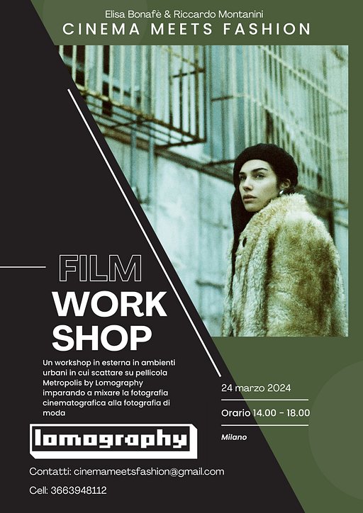 Cinema Meets Fashion: Workshop di Fotografia Analogica - Metropolis Edition
