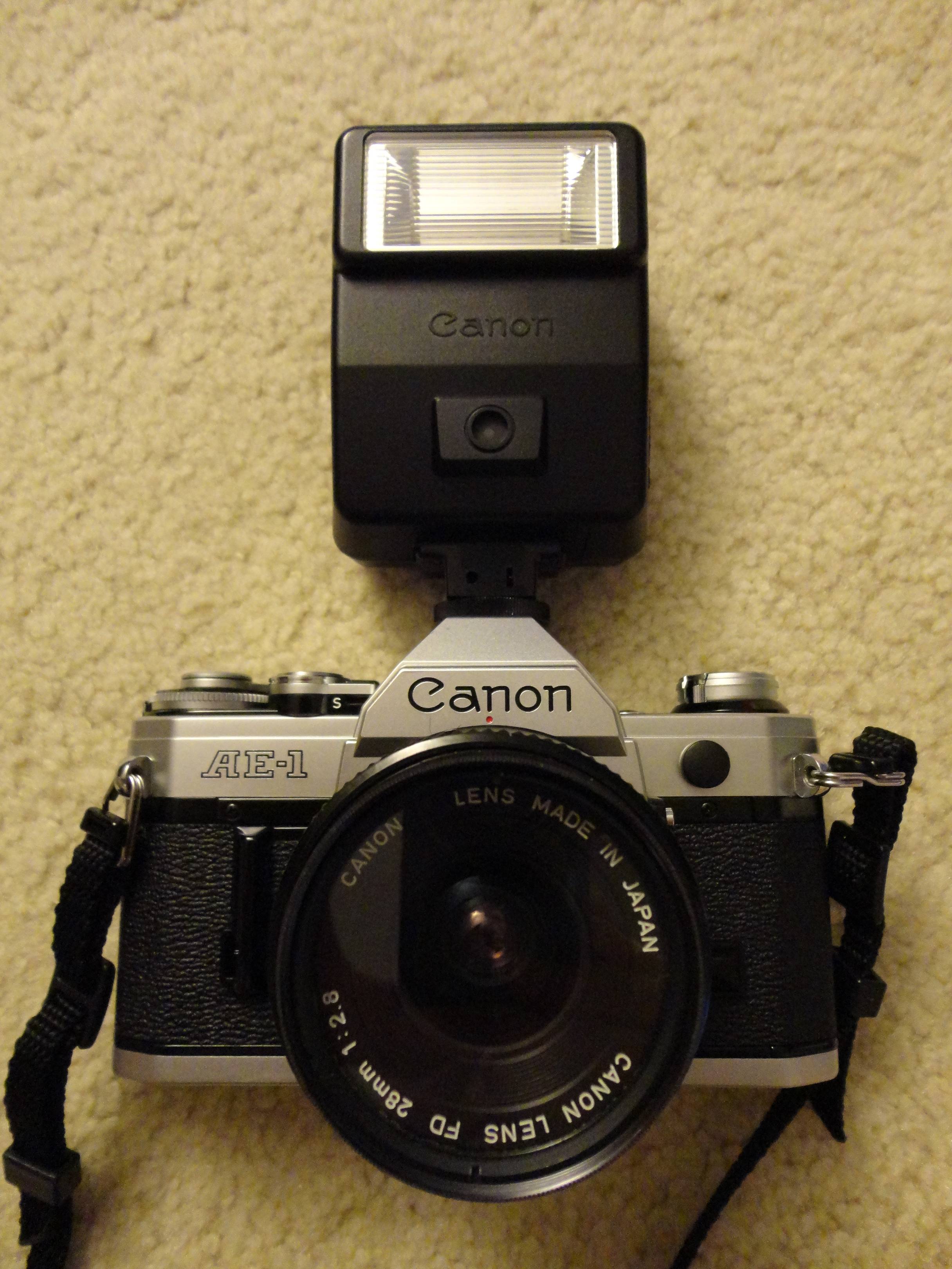 Canon Speedlite 155A Flash, A Perfect Match for the AE-1 · Lomography
