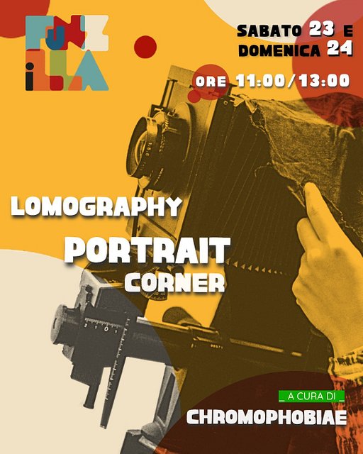 Il Lomography Portrait Corner in Arrivo Presso il Funzilla Fest 2023