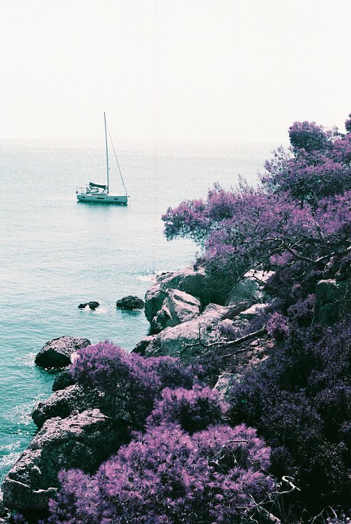 A Greek Holiday In LomoChrome Purple