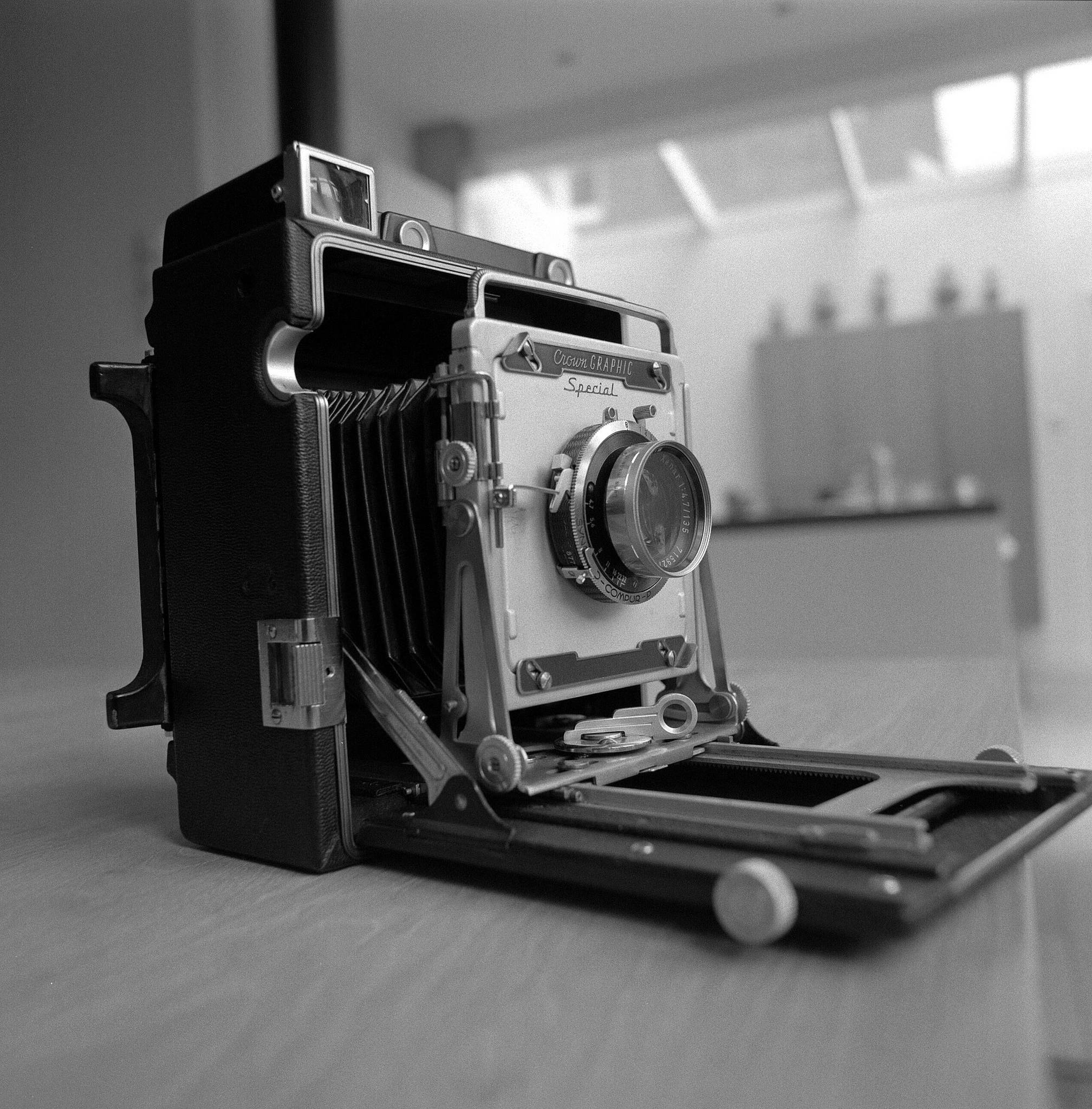 大判カメラ　CROWN GRAPHIC ４×５ Extar 4.7 127mm