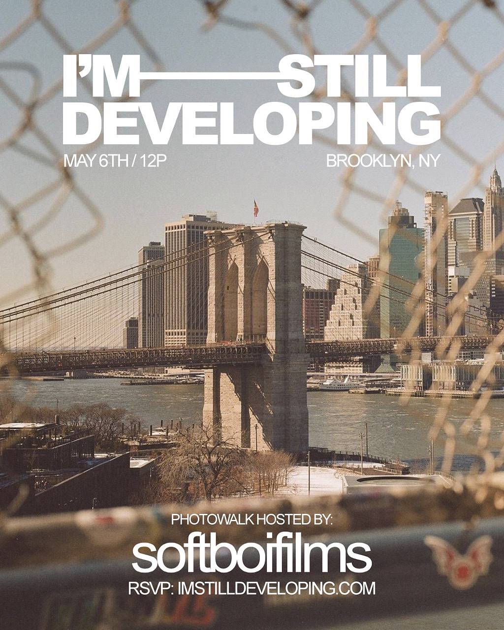 I’m Still Developing – Photowalk Hosted by @softboifilms