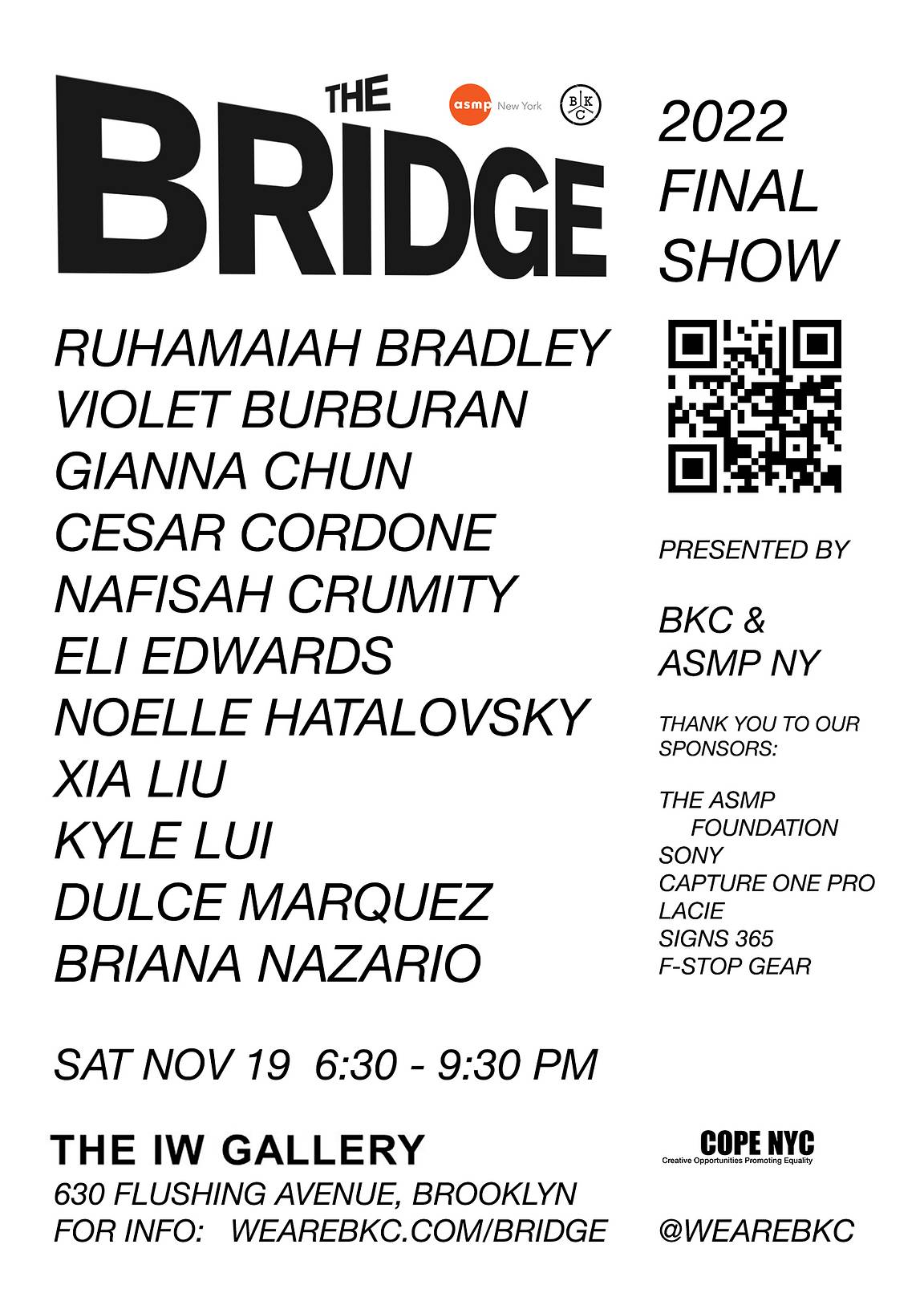 The Bridge 2022 Final Show